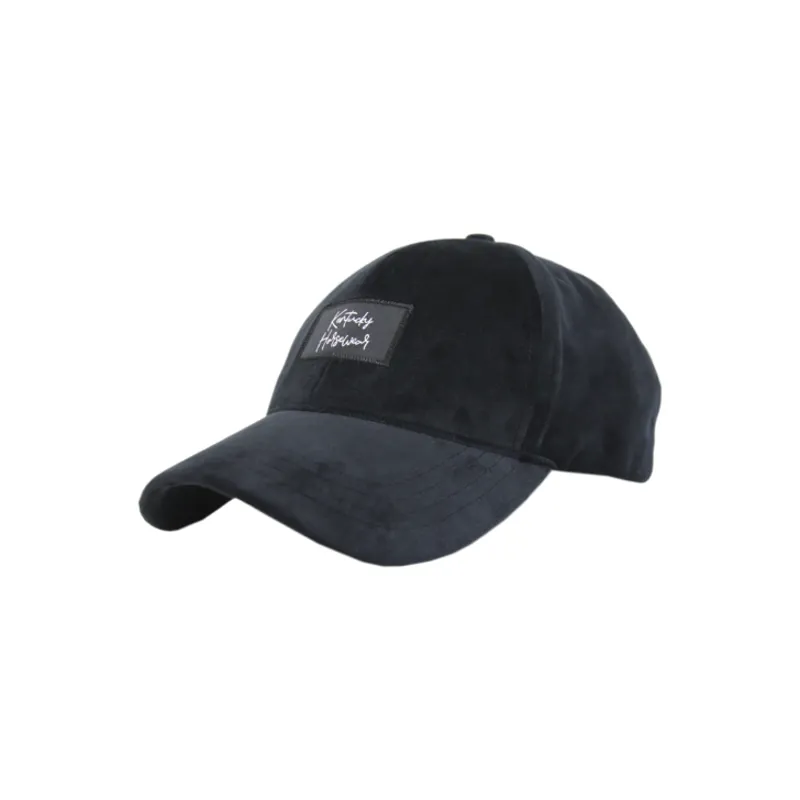 Kentucky Horsewear Baseball Cap Velvet Sammy Black